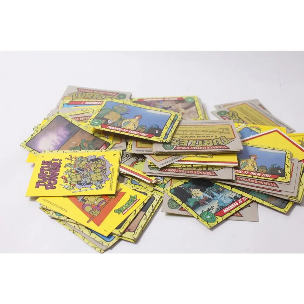 1980s TMNT Teenage Mutant Ninja Turtles Trading Cards Lot ~ 260817-WH 956